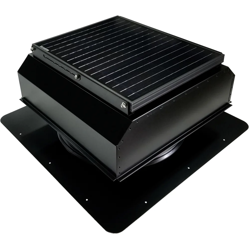 UltraBreeze self-flashing (SFA) solar attic fan