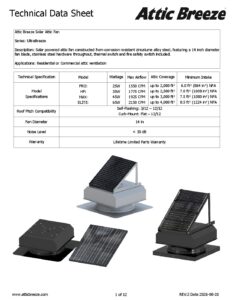 Technical Data Sheet UltraBreeze Rev2 pdf