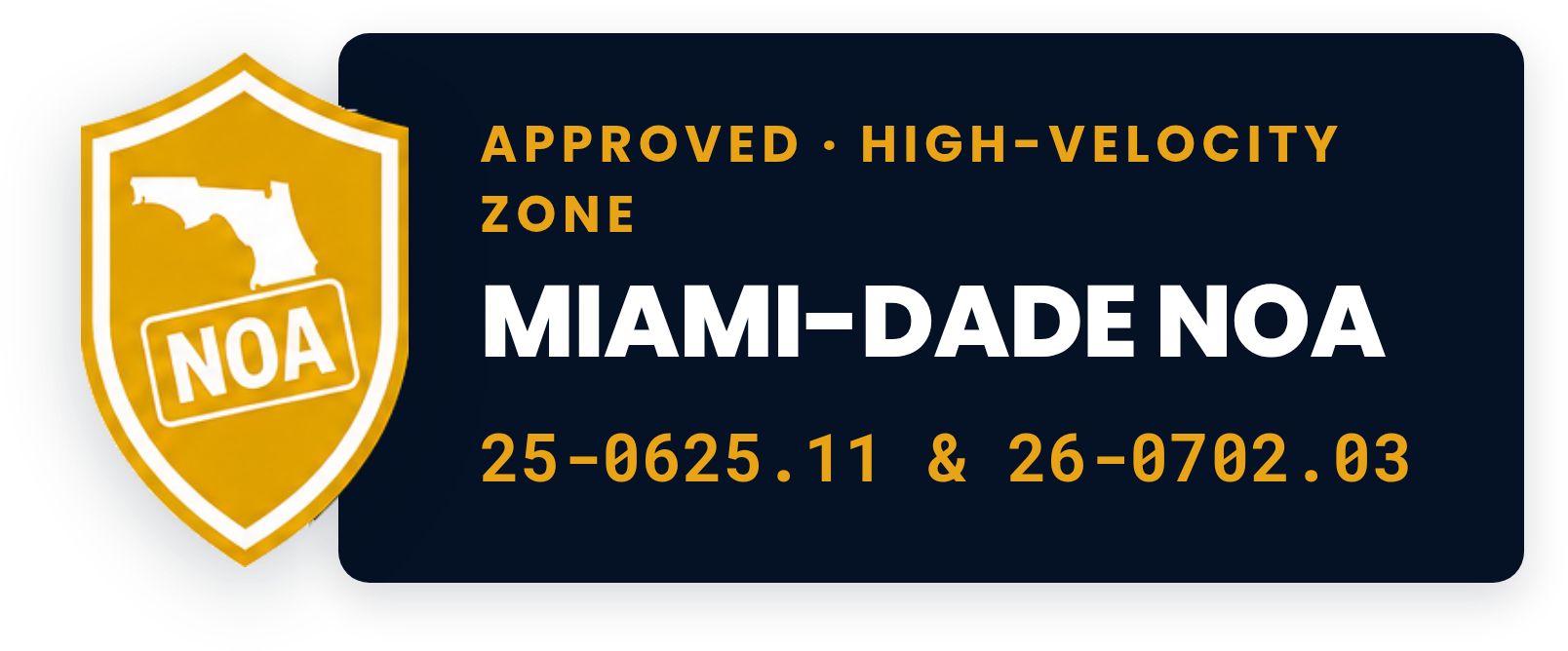primary Miami Dade NOA
