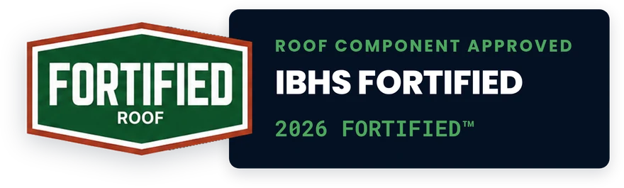 Homepage 2026 — Production Draft 20 IBHS FORTIFIED Roof licensed component