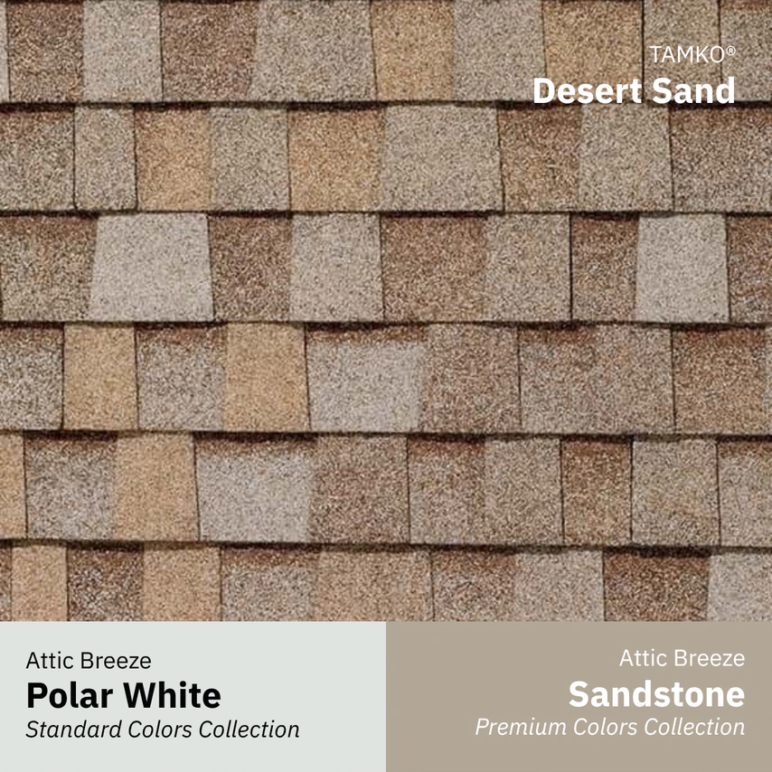 t desert sand w polar white sandstone