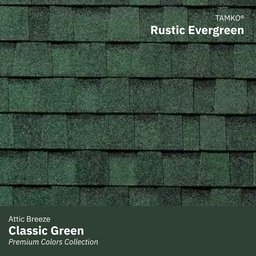 t rustic evergreen w classic green